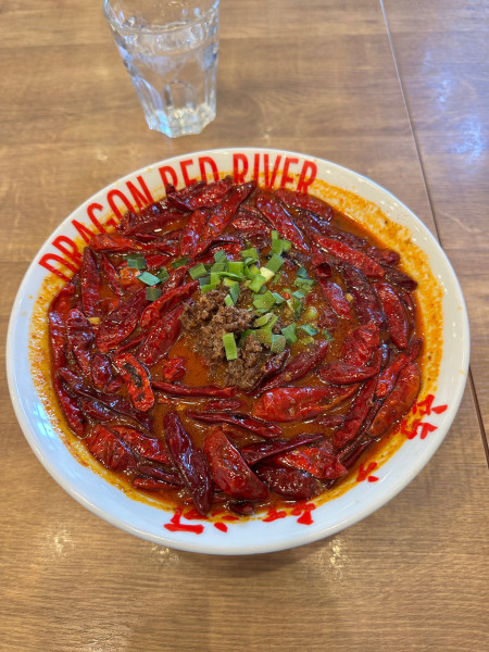 「超辣担々麺」@ドラゴンレッドリバー イオンモール神戸北の写真