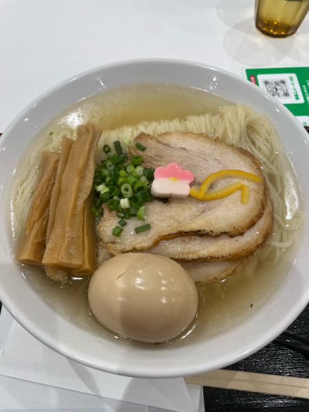 「特製鯛塩らぁ麺（大盛り）」@鯛塩そば 灯花 千住ミルディス店の写真