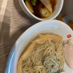 特製鶏つけそば＋鶏チャーシュー丼