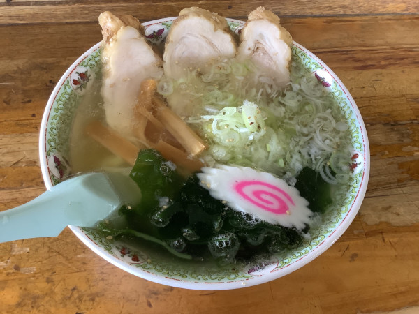 「塩ラーメン　780円」@手打ちラーメン 丸富の写真