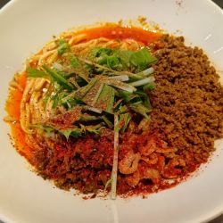 汁なし担々麺　小ライス　※辛さ3　痺れ3