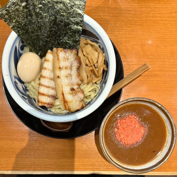 「海老味噌つけ麺 味玉」@麺屋 空と大地の写真
