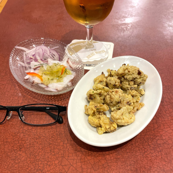 「カリフラワーのスパイスマリネ」@キリンシティ 町田店の写真