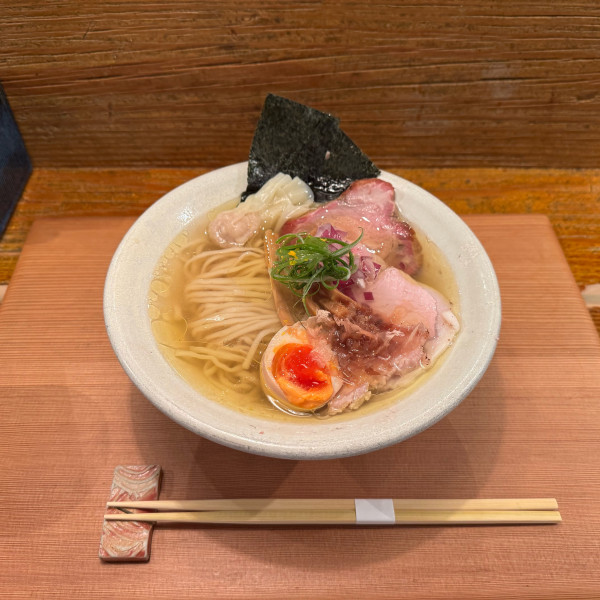 「塩ラーメン+上トッピング」@Homemade Ramen 麦苗の写真
