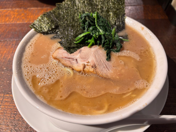 「ラーメン並」@金澤家系ラーメン正家の写真