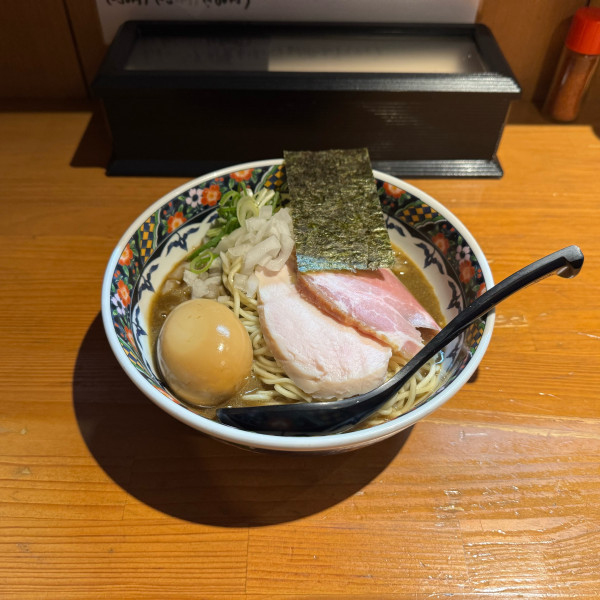 「味玉濃厚蕎麦」@亀戸煮干中華蕎麦 つきひの写真