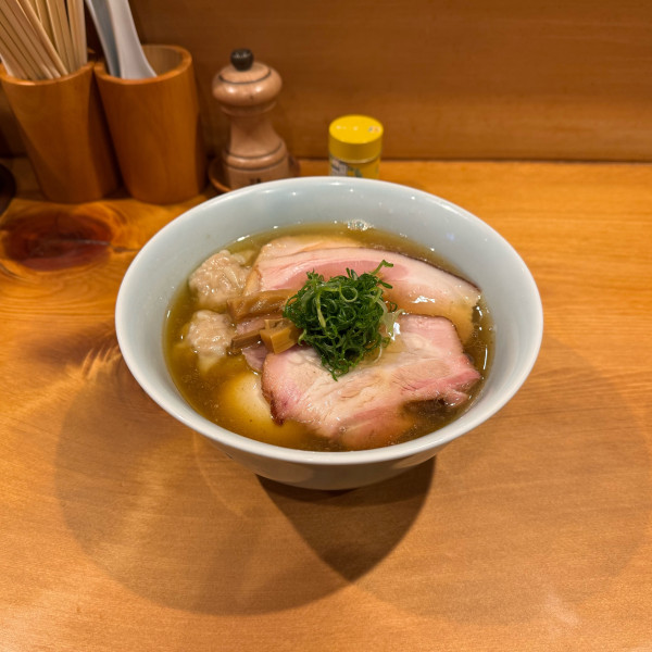 「特製煮干しそば」@中華そば しば田の写真