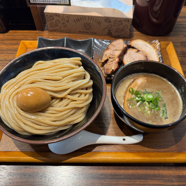 「特上つけ蕎麦」@中華そば ひら井 たまプラーザ店の写真