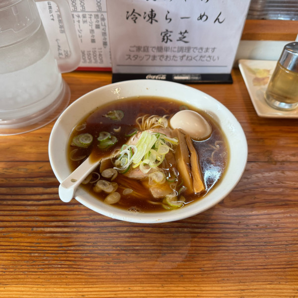 「味玉らーめん」@らーめん芝浜の写真