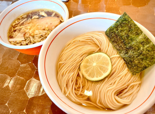 「昆布水つけ麺　醤油（1000円）」@特級鶏蕎麦 龍介 土浦学園通り店の写真
