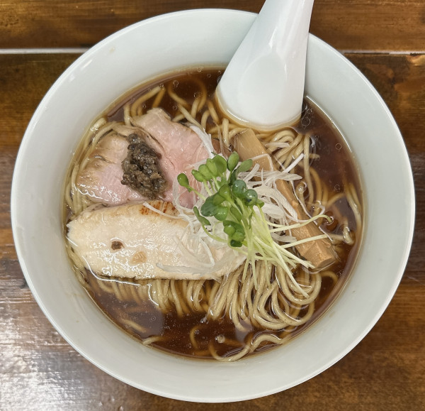 「白黒トリュフMIX醤油そば」@epilogue08の写真