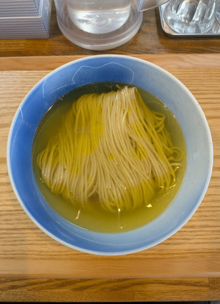 「塩 かけそば（ネギ抜き）」@YOKOKURA STOREHOUSEの写真