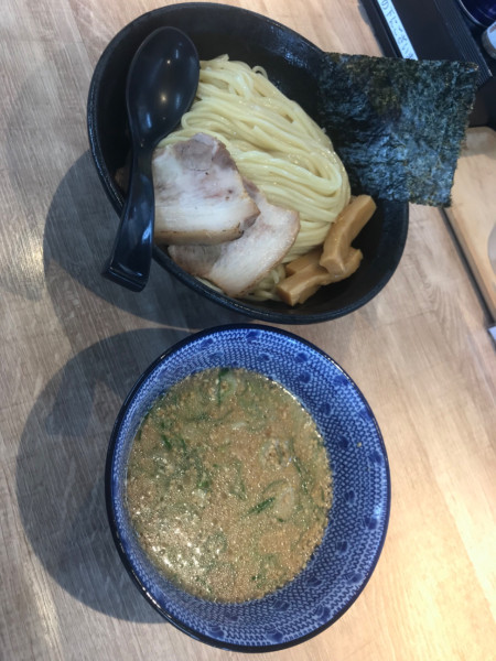 「つけとん＋つけ麺特盛 1,100円」@越後維新の写真