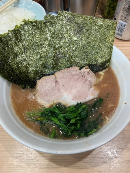 「ラーメン硬め+海苔ダブル」@ラーメン北里家の写真
