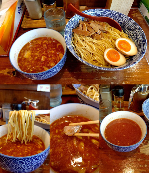 「『つけめん 醤油+大盛(￥800+50)』」@弘富の写真