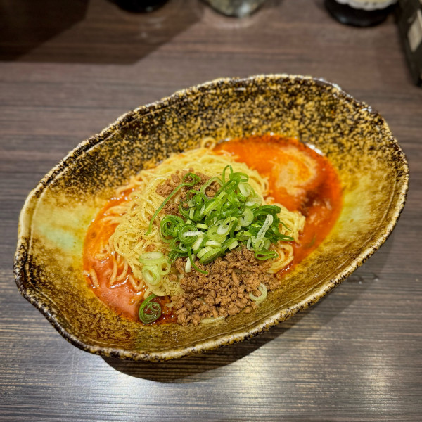 「汁なし担担麺 3辛（650円）」@中華そば くにまつ 本店の写真