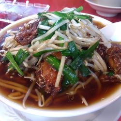 ニラレバラーメン