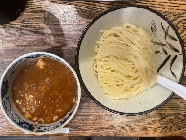 「濃厚鶏つけ麺（並）」@新橋 纏の写真