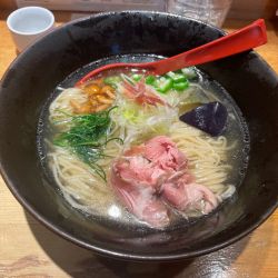 焼きあごだしの冷やしそば