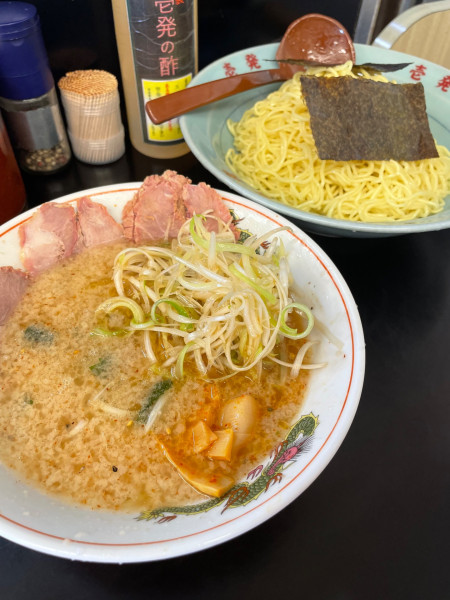 「ネギつけ麺」@壱発ラーメン 相模原店の写真
