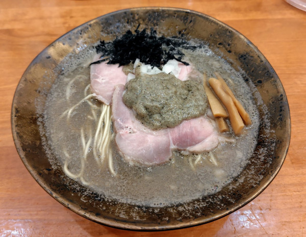 「煮干しそば 950円」@ど煮干し和渦製麺の写真