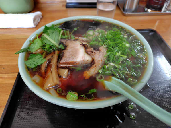 「ワンタンメン¥1200」@味の大西 高麗店の写真