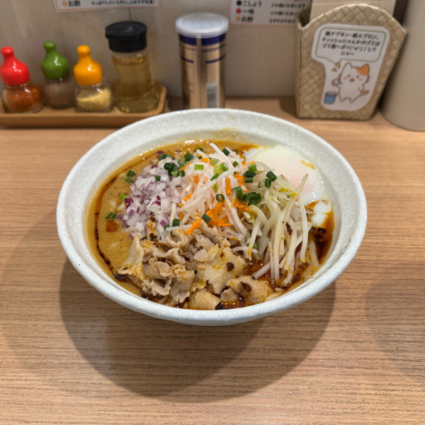 「味噌ラーメン並+味付玉子」@麺小屋 てちの写真