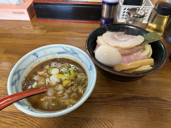 「特製つけ麺」@中華そば つけ麺 村岡屋の写真