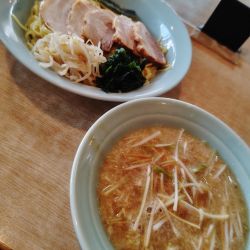 ネギチャーシューつけ麺(中)(1,150円)