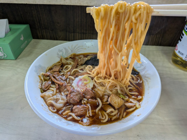 「わんたんめん」@筑波軒の写真