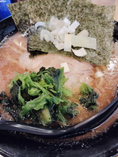 「ラーメン」@横浜家系ラーメン 麺家福増の写真