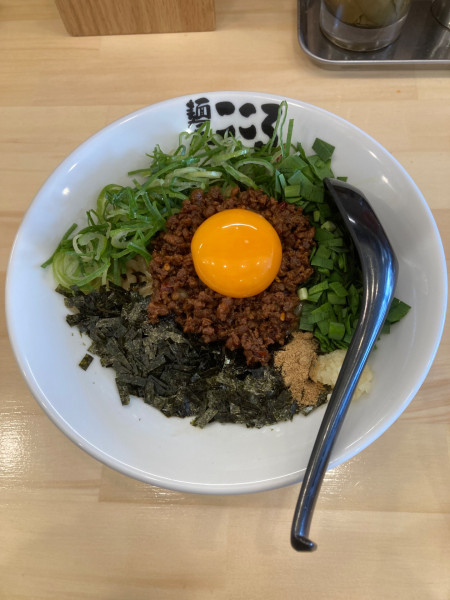 「台湾まぜそば」@麺屋こころ 伊勢崎店の写真