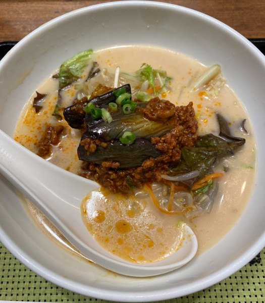 「【期間限定】冷やしちゃんぽん麻婆茄子　900円」@リンガーハット 京急鶴見店の写真