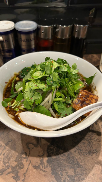 「パクチースパイスラーメン」@スパイスラーメンハウスの写真