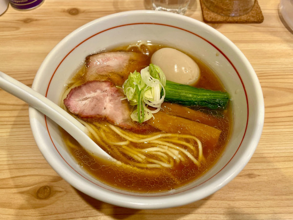 「味玉中華そば」@TOKYO RAMEN かいかの写真