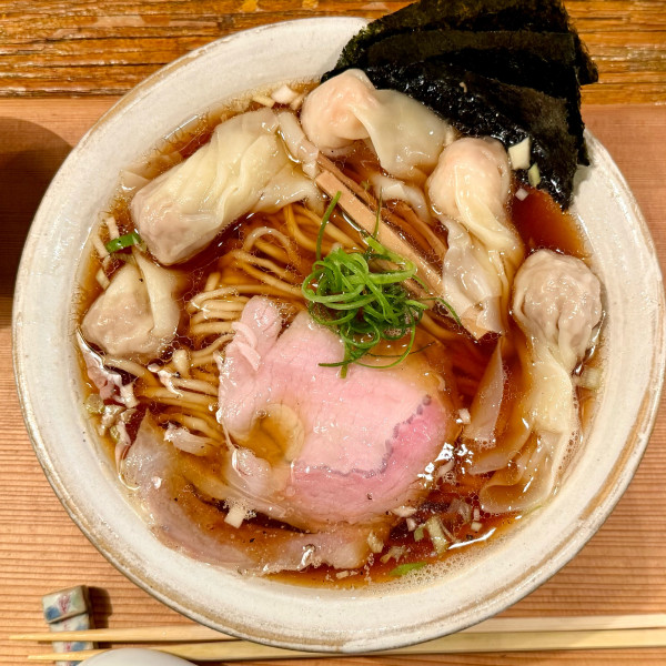「ワンタンめん ¥1,650」@Homemade Ramen 麦苗の写真