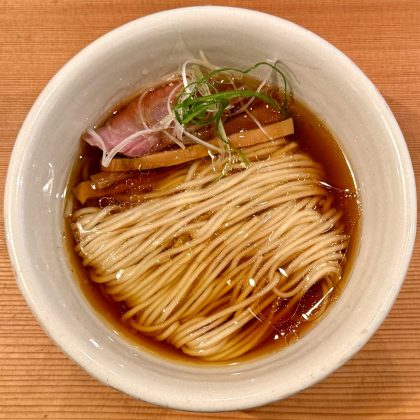 「先掛け（半麺・醤油）¥700」@Homemade Ramen 麦苗の写真