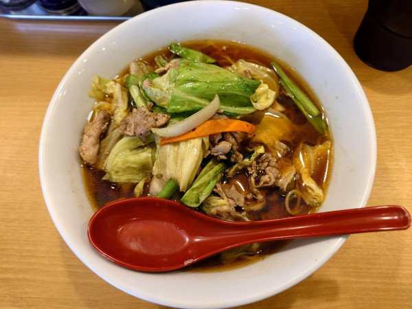 「肉そば」@肉そば みちのくラーメン 白井本店の写真