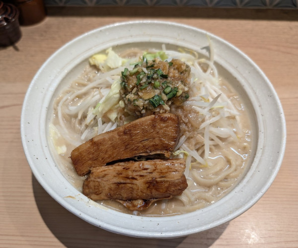 「らーめん900円」@セキレイ 〜NIBOSHI no D5〜の写真