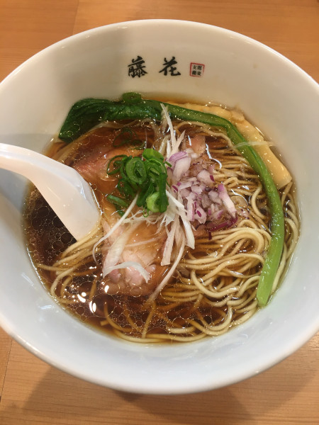 「らぁ麺　醤油(850円)」@支那蕎麦屋 藤花の写真