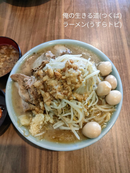 「ラーメン」@俺の生きる道 つくば店の写真