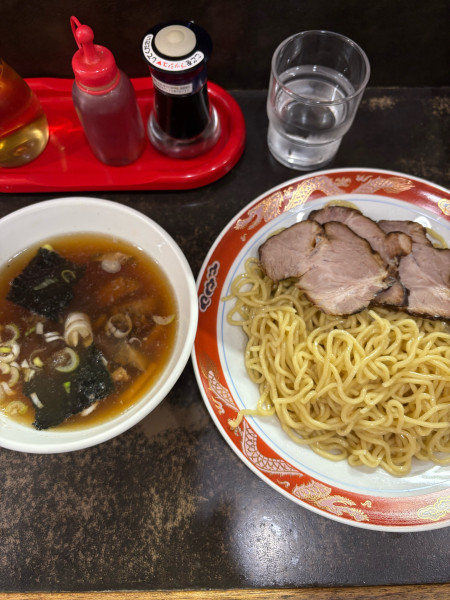 「つけ麺チャーシュー」@中華そば マルナカの写真