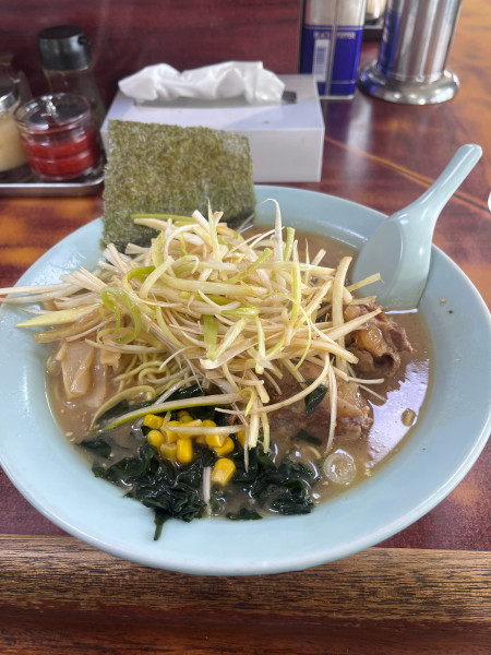 「味噌ラーメン　ネギ　軟骨」@ラーメンショップ 大神保店の写真