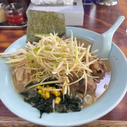 味噌ラーメン　ネギ　軟骨