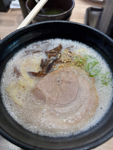 「一双監修　博多豚骨カプチーノ風」@かっぱ寿司 イオンモール下妻店の写真