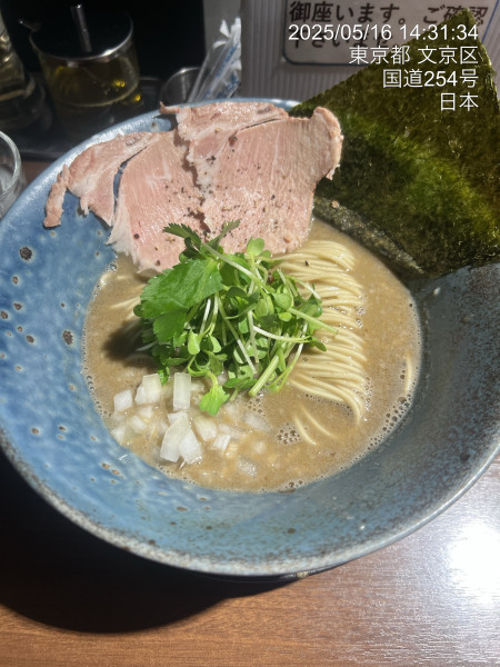 「海老にぼらーめん」@麺屋 ねむ瑠の写真