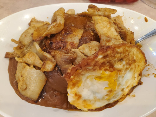 「スタミナカレー・焼き・5倍」@スタミナカレーの店 バーグ 鶴見店の写真