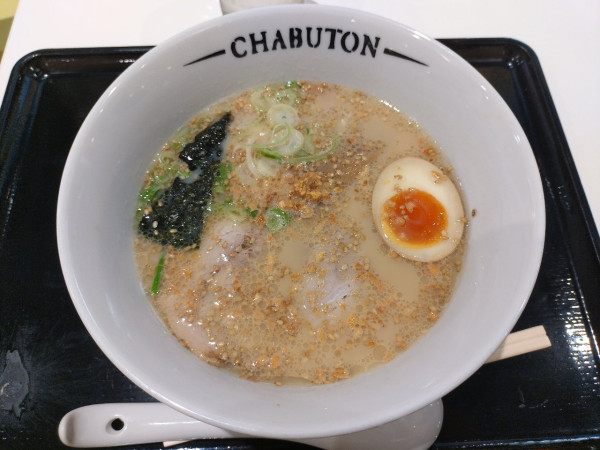 「ちゃぶとんらぁ麺990円」@ちゃぶ屋とんこつらぁ麺 CHABUTON 西武東戸塚S.C.店の写真