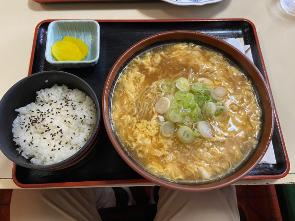 「トロたまラーメンセット(870円)」@パルコの写真