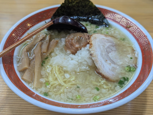 「梅みぞれ」@中華そば 浜田屋 見川店の写真